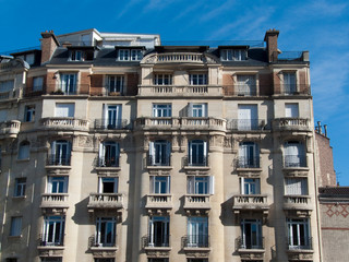 Immeubles dans Paris,France