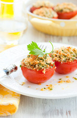 Tomatoes provencal style