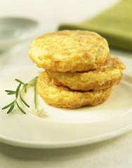 omelettes de pomme de terre façon tortilla
