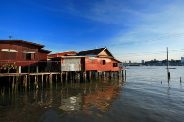 Obraz premium House in River Thailand