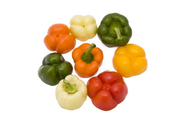 Paprika pieces