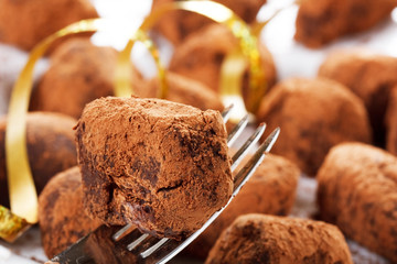 chocolate truffles