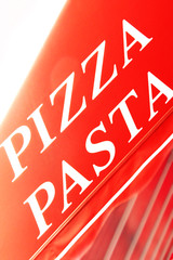 enseigne de pizzeria