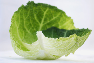 feuille de chou frisé