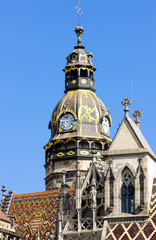Fototapeta na wymiar fragment Katedra Saint Elizabeth, Koszyce, Słowacja