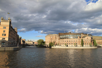 Obraz premium Stockholm - Parlement