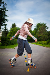 Rollerblade girl