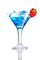 Blue Curacao cocktail
