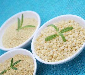 Couscous  und Bulgur