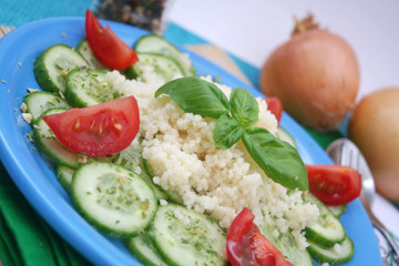 salat mit Couscous