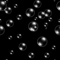 Seamless Bubbles Pattern - 24040720