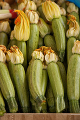 Fresh courgette