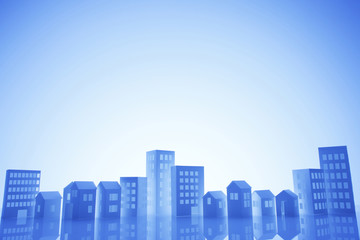 ペーパークラフトの家