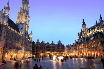 Fototapeten Grande Place Groote Markt Brüssel Belgien Europa © ANADEL