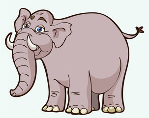 Cartoon elephant