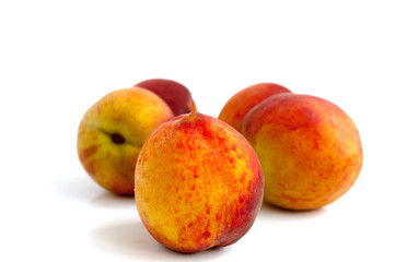 Fototapeta na wymiar ripe, juicy peach
