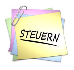 haftnotiz steuern