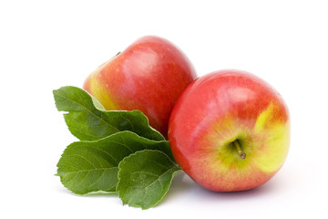 red apples