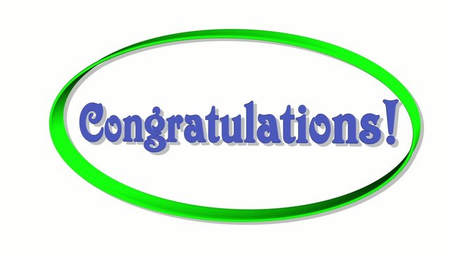 congratulations