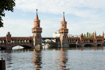 Fototapeta premium Berlin - Oberbaumbrücke (3)