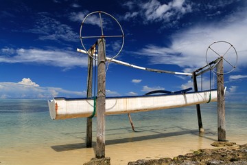dugout washed ashore