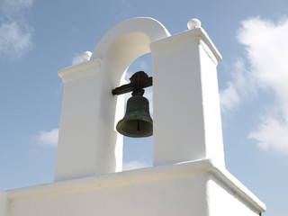 Glocke der Fundacion Cesar Manrique in Tahiche auf Lanzarote