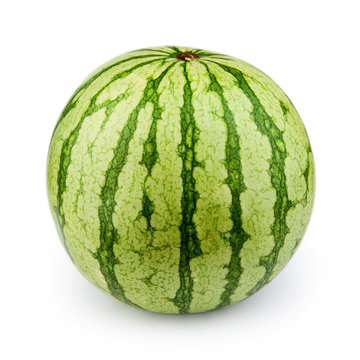 Melone isoliert auf weißem Hintergrund