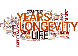 Fototapeta premium Longevity Concepts