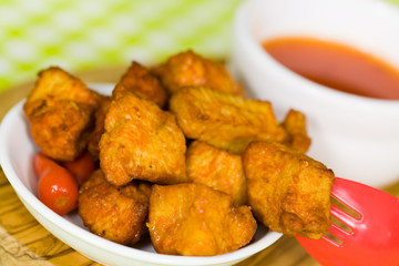 chicken - hähnchen mit chili sosse