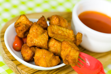 chicken - hähnchen mit chili sosse