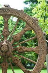 Sculpture decoration in Park