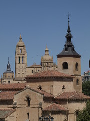 iglesia de San Millan y catedral de Segovia