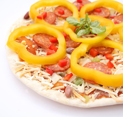 Mexikanische Pizza