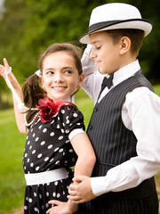 Romantic couple