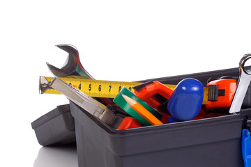 Naklejka premium plastic toolbox