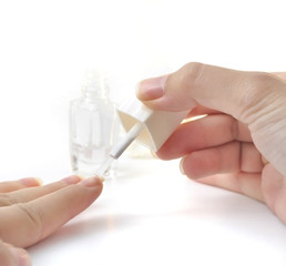 image of making manicure