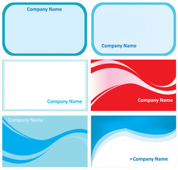 Fototapeta premium vizit card