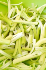 Coscoll en salade (plante sauvage comestible)