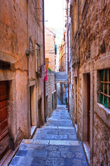 side street in Dubrovnik