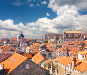 Fototapeta premium roofs of Dubrovnik