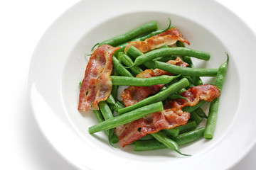 Sauteed Green Beans with Bacon