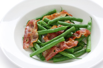 Sauteed Green Beans with Bacon