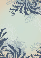 vintage floral background