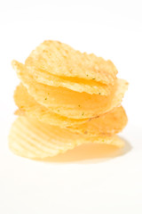 Fototapeta na wymiar Potato chip