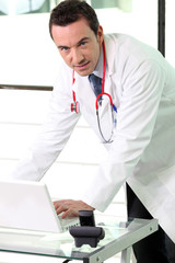 Portrait d'un professionnel de la santé
