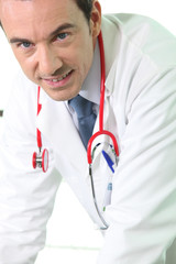 Portrait d'un professionnel de la santé