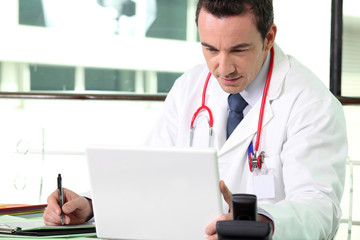 Portrait d'un professionnel de la santé