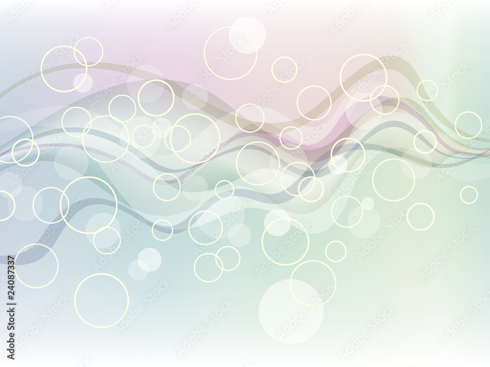 Wall mural abstract vector background