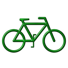 Fototapeta premium 3D Bicycle