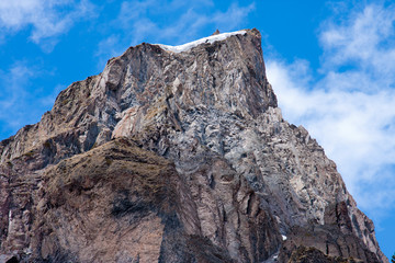 High cliff in the Caucasus